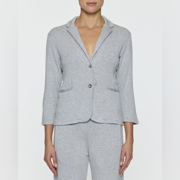 Bleusalt Schoolboy Blazer Light Gray 2 - Picture 1 of 10